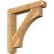 Ekena Millwork Westlake Craftsman Rough Sawn Bracket w/ Offset Brace, Western Red Cedar, 6"W x 34"D x 34"H BKT0604X34X34WTL04RWR - alternate 1